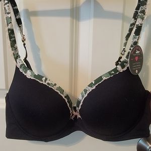 Spree Intimates 36B Push-up bra, black